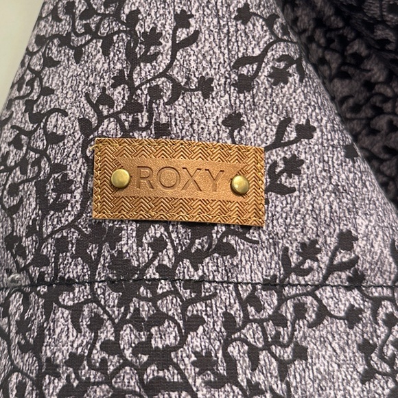 Roxy NWOT Ellie Printed Waterproof Longline Puffer Jacket (M) - Picture 7 of 16